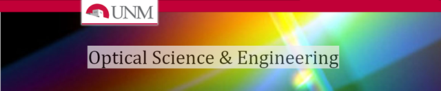 Optical Science and Engineering ETDs