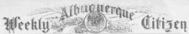 Albuquerque Citizen, 1891-1906