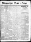 Albuquerque Weekly Citizen, 08-15-1891 by T. Hughes