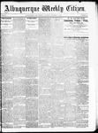 Albuquerque Weekly Citizen, 10-17-1891 by T. Hughes