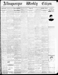 Albuquerque Weekly Citizen, 10-17-1896 by T. Hughes