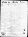 Albuquerque Weekly Citizen, 06-26-1897 by T. Hughes