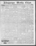 Albuquerque Weekly Citizen, 05-19-1900