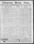 Albuquerque Weekly Citizen, 06-30-1900 by T. Hughes
