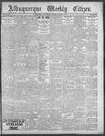 Albuquerque Weekly Citizen, 08-04-1900 by T. Hughes