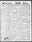 Albuquerque Weekly Citizen, 04-27-1901 by T. Hughes