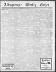 Albuquerque Weekly Citizen, 05-11-1901 by T. Hughes