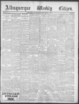 Albuquerque Weekly Citizen, 08-17-1901 by T. Hughes