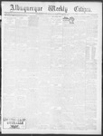 Albuquerque Weekly Citizen, 10-26-1901 by T. Hughes