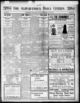 Albuquerque Daily Citizen, 07-30-1901 by Hughes & McCreight