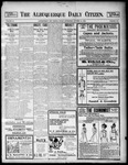 Albuquerque Daily Citizen, 10-19-1900 by Hughes & McCreight