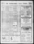 Albuquerque Daily Citizen, 01-29-1900 by Hughes & McCreight