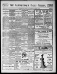 Albuquerque Daily Citizen, 12-01-1899 by Hughes & McCreight
