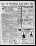 Albuquerque Daily Citizen, 11-08-1899 by Hughes & McCreight