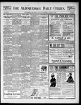 Albuquerque Daily Citizen, 11-02-1899 by Hughes & McCreight