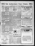 Albuquerque Daily Citizen, 09-08-1899 by Hughes & McCreight