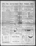 Albuquerque Daily Citizen, 12-09-1898 by Hughes & McCreight