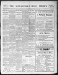 Albuquerque Daily Citizen, 11-16-1898 by Hughes & McCreight