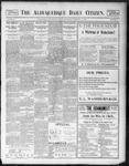 Albuquerque Daily Citizen, 11-14-1898 by Hughes & McCreight