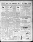 Albuquerque Daily Citizen, 11-11-1898 by Hughes & McCreight