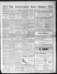 Albuquerque Daily Citizen, 10-29-1898 by Hughes & McCreight
