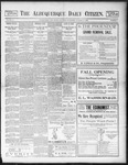 Albuquerque Daily Citizen, 10-22-1898 by Hughes & McCreight