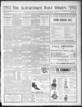 Albuquerque Daily Citizen, 10-12-1898 by Hughes & McCreight
