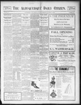 Albuquerque Daily Citizen, 10-10-1898 by Hughes & McCreight