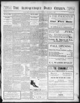 Albuquerque Daily Citizen, 09-29-1898 by Hughes & McCreight