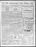 Albuquerque Daily Citizen, 08-04-1898 by Hughes & McCreight