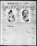 Albuquerque Citizen, 01-12-1909 by Hughes & McCreight