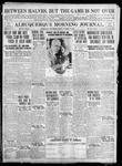 Albuquerque Morning Journal, 11-27-1921 by Journal Publishing Company