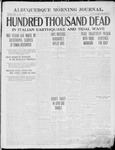 Albuquerque Morning Journal, 12-30-1908 by Journal Publishing Company