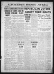 Albuquerque Morning Journal, 09-27-1906 by Journal Publishing Company