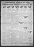Albuquerque Morning Journal, 09-27-1907 by Journal Publishing Company