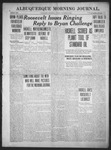 Albuquerque Morning Journal, 09-24-1908 by Journal Publishing Company