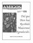 Revista digital AMIGOS - Vol 8, número 3 by Aspectos Culturales and Semos Unlimited