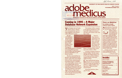 "adobe medicus 1994 6 November-December" by Health Sciences Library and ...