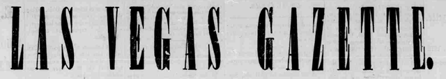 Las Vegas Gazette, 1880-1886