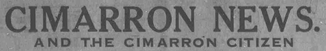 Cimarron News-Citizen, 1911-1917