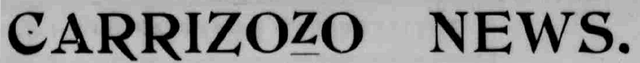 Carrizozo News, 1908-1919