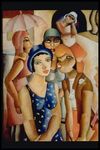 Brazil Slide Series: Collection Modern Brazilian Painting, Slide No. 0033. by Stella de Sa Rego and Jon M. Tolman