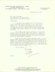 10. Letter from Ann Elmo to Tony Hillerman