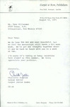 04. Letter from Charlotte Zolotow to Tony Hillerman