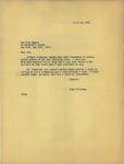 18. Letter from Tony Hillerman to Ann Elmo