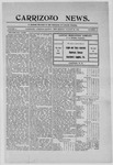Carrizozo News, 08-28-1908 by J.A. Haley