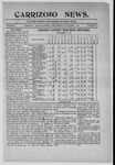 Carrizozo News, 11-06-1908 by J.A. Haley