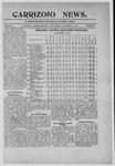 Carrizozo News, 11-13-1908 by J.A. Haley