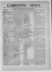 Carrizozo News, 04-16-1909 by J.A. Haley