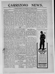 Carrizozo News, 05-14-1909 by J.A. Haley